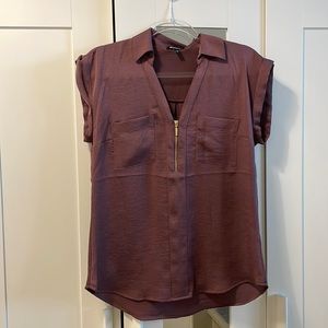 Express dress zip top